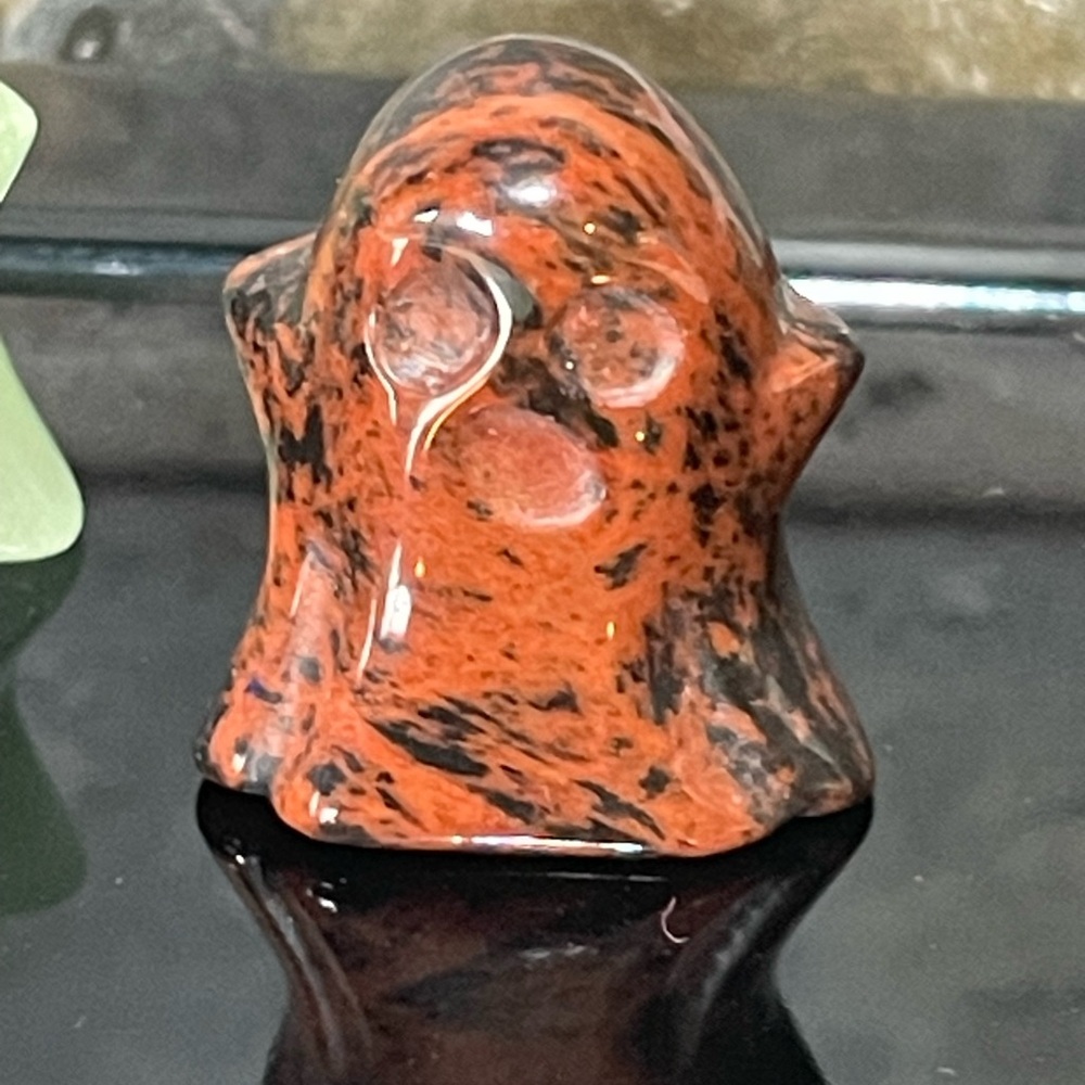 NWT Ghost Red obsidian gemstone